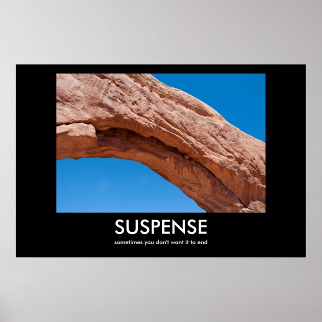 SUSPENSE affiche démotivante (Devant)