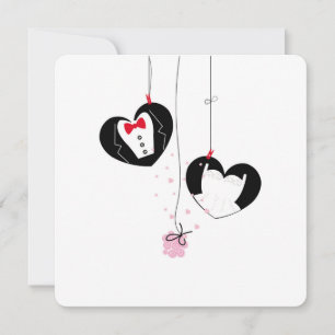 Suspension des symboles Mariages. Mariée