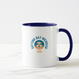 Suttons Bay Michigan Ville natale Café Mug