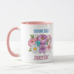“Suture-Toi, Chérie” Tasse Drôle pour Infirmière -