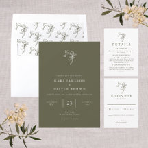 HEIDI Olive Wedding Collection