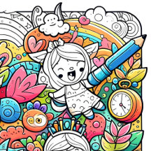 Little Dreamers Coloring