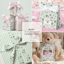 Baby St. Patrick's Day Gift Wrap