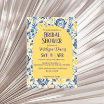 Gentle Chinoiserie Bridal Shower Collection 