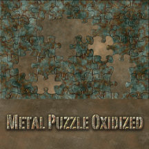 Metal Puzzle Oxidized 