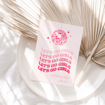 Let's Go Girls - Bachelorette Weekend