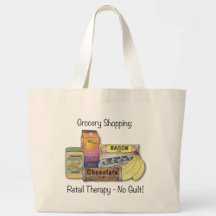 Re-usable Grocery Bags with a Sense of Humor!