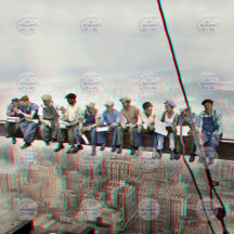 Lunch atop a Skyscraper, New York 1932. 