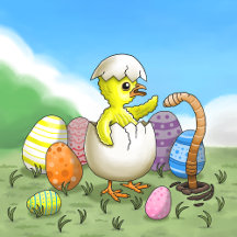 Hatched Easter Chick