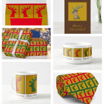 Santa's Reindeer Cheer Christmas Decor and Gifting