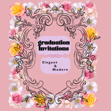 Elegant & Modern Graduation Invitations 2026