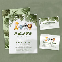 A Wild One Is On The Way Baby Shower