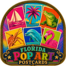 Florida Pop Art Postcards