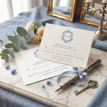 Baroque Elegance | Dusty Blue Wedding Collection
