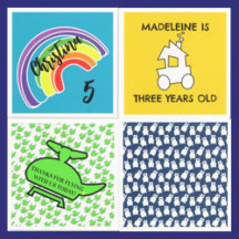 Napkins:  FunParties for a Memorable Birthday