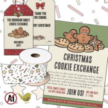 Christmas Cookie Exchange Party Supplies