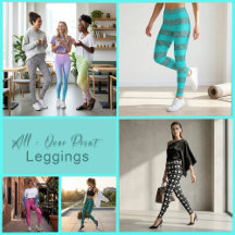 💖 All-Over-Print Leggings Collection 💖