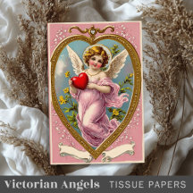 Vintage Victorian Angels Cupid