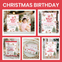 Christmas Oh What Fun Birthday