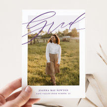 Minimalist Script Graduation Collection