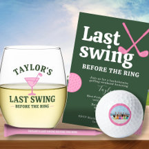 Bachelorette Last Swing Before The Ring Golf