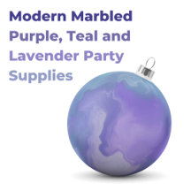 Darkly Feminine Witchy Party - Modern Marbled