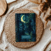 Watercolor Winter Forest Notebooks