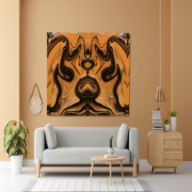 Unique Desert  Brown Colors In Modern Abstract