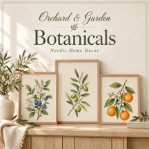 Orchard & Garden Botanicals | Nordic Home Decor