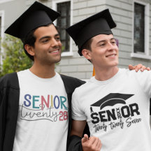 Modern Graduate & Senior t-shirts