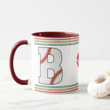 Vintage Baseball Letters A–Z