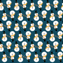 Christmas Snowman Envelope