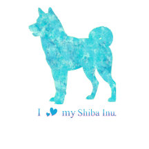 Pastel Shiba Inu Gifts – Custom Dog Design