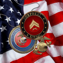 USMC Corporal 3D Art