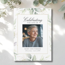 Celebrating Life-Greenery Botanical Funeral Suite