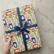 Colorful Mid Century Abstract Shapes