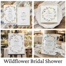 Vintage French Wildflower Bridal Shower
