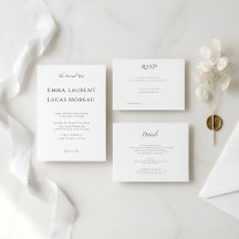 Luxury Wedding Invitations & Stationery