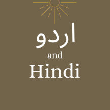 Urdu & Hindi stuff