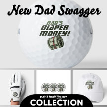 New Dad Fathers Day Diaper Money Scramble Gear