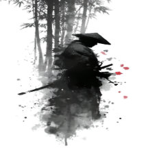 Japanese Ink Wash Samurai Collection