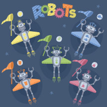 Robots and aliens in the space