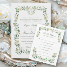 MEGAN - WEDDING - White Roses & Greenery