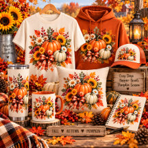Custom Pumpkin Fall & Autumn