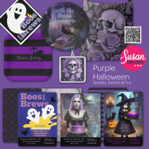 Purple Halloween Gothic Spooky & Fun!