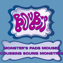 MONSTERS PADS - COUSSINS SOURIS