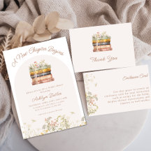 A New Chapter Begins Bridal Shower Collection