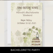 Bachelorette and Bridal Party Essentails