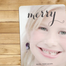 Customizable Photo Christmas Cards