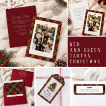 Red and Green Tartan Christmas